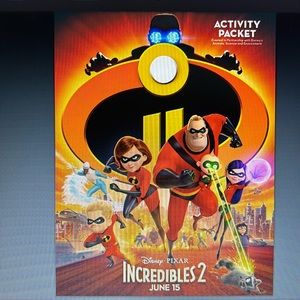 Disney’s The Incredibles 2 Activity Packet (9 Pages)